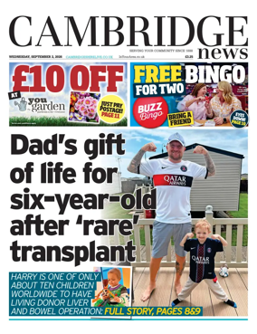 Cover of Cambridge News