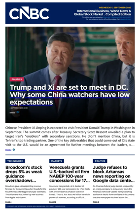 Cover of CNBC
