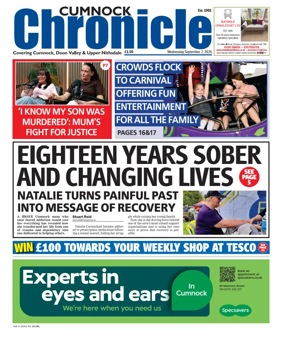Cover of Cumnock Chronicle
