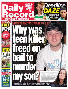 Cover of Daily Record