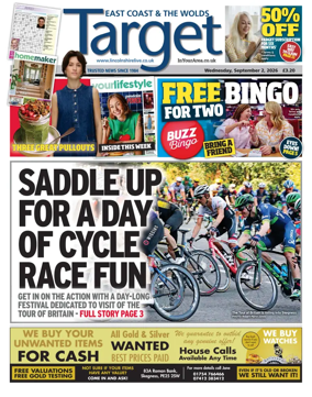 Cover of East Coast & The Wolds Target