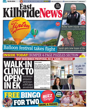 Cover of East Kilbride News