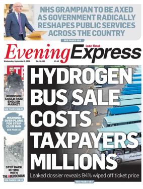 Cover of Evening Express