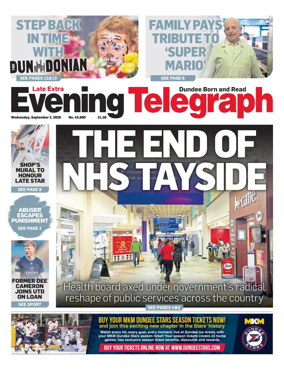 Cover of Evening Telegraph (First Edition)