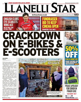 Cover of Llanelli Star