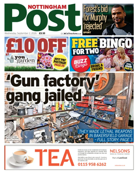 Cover of Nottingham Post