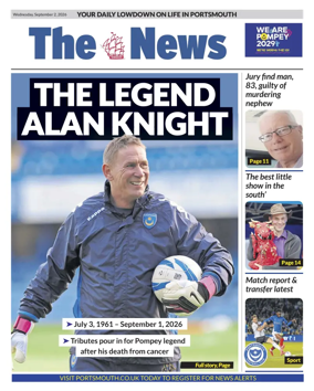 Cover of Portsmouth News