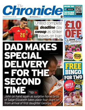 Cover of The Chronicle (South Tyneside and Durham)