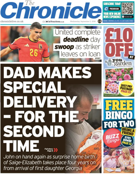 Cover of The Chronicle (UK)