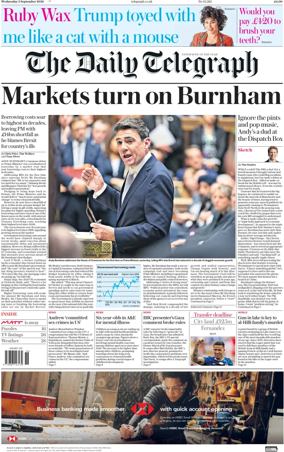 Cover of The Daily Telegraph
