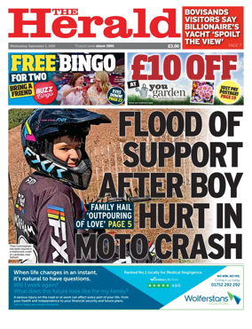 Cover of The Plymouth Herald