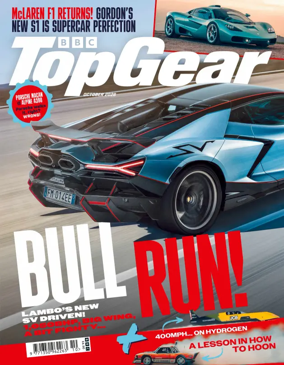 Cover of BBC Top Gear Magazine