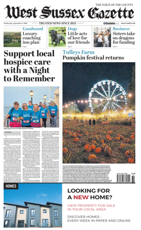 Cover of West Sussex Gazette