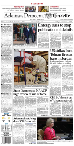 Cover of Arkansas Democrat-Gazette