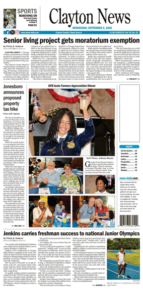 Cover of Clayton News