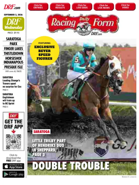 Cover of Daily Racing Form National Digital Edition