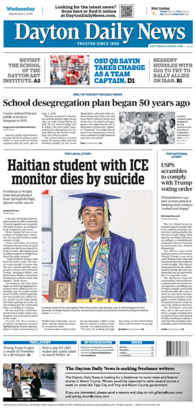 Cover of Dayton Daily News