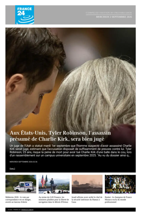 Cover of France 24 FR - Compiled Edition