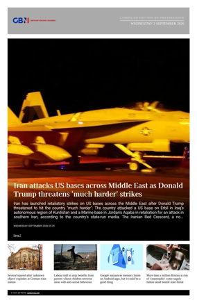 Cover of GB News UK
