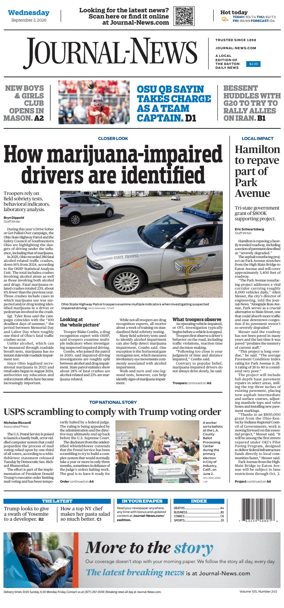 Cover of Hamilton Journal News