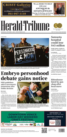 Cover of Herald-Tribune