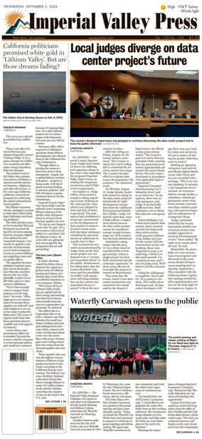 Cover of Imperial Valley Press