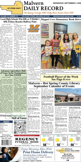 Cover of Malvern Daily Record