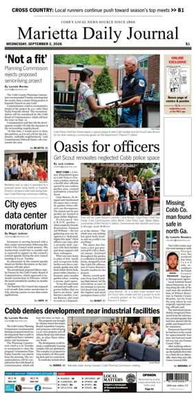 Cover of Marietta Daily Journal