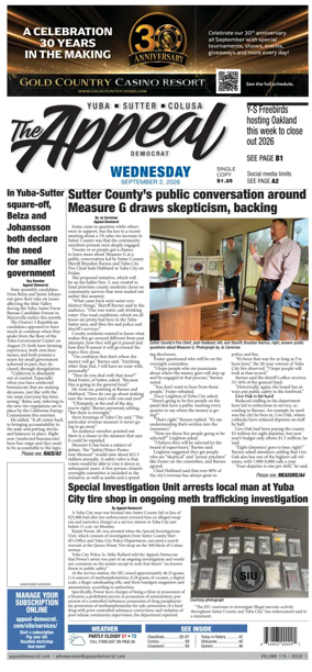 Cover of Marysville Appeal-Democrat