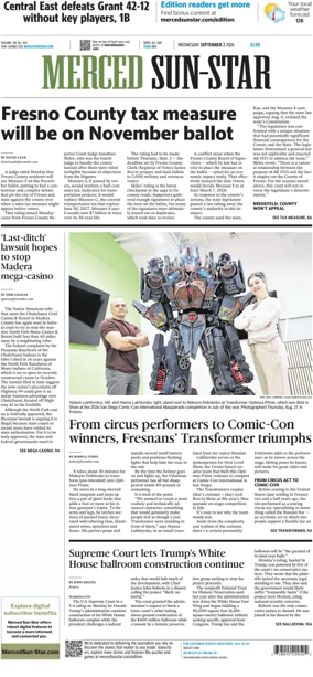 Cover of Merced Sun-Star