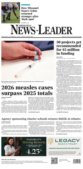 Cover of Springfield News-Leader