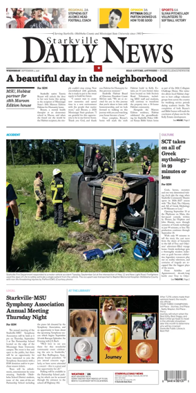 Cover of Starkville Daily News