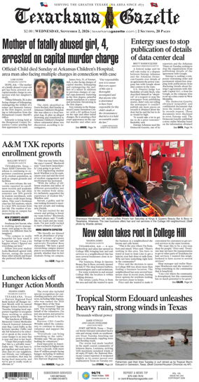 Cover of Texarkana Gazette