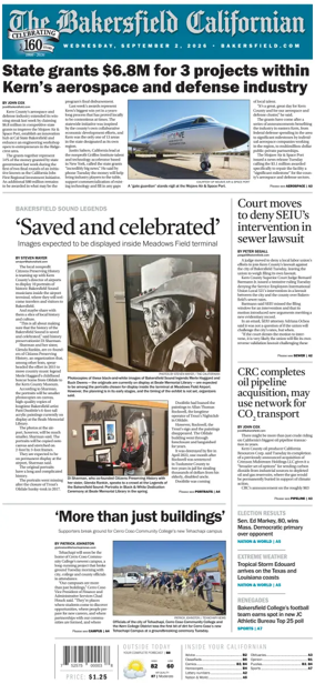 Cover of The Bakersfield Californian