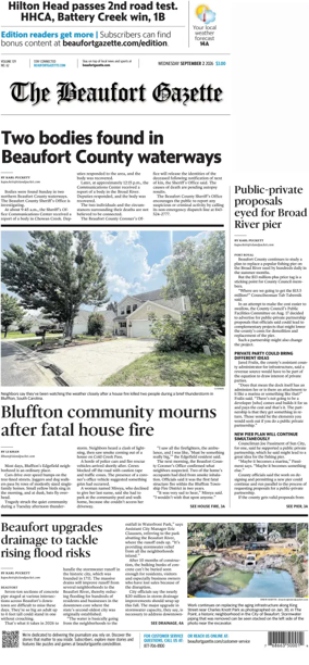 Cover of The Beaufort Gazette