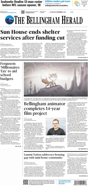 Cover of The Bellingham Herald