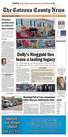 Cover of The Catoosa County News