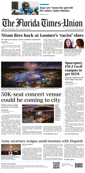 Cover of The Florida Times-Union