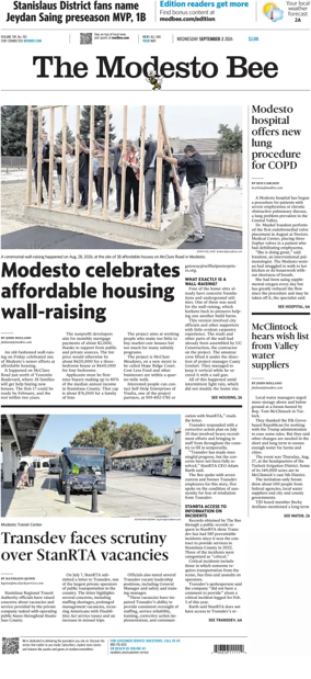 Cover of The Modesto Bee