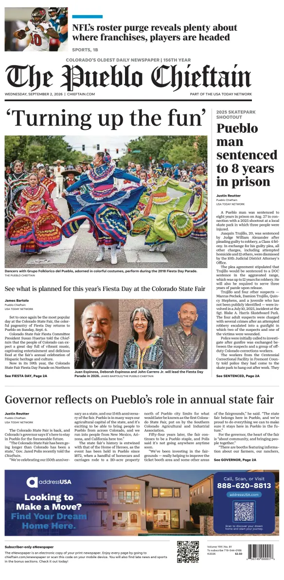 Cover of The Pueblo Chieftain