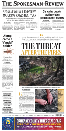 Cover of The Spokesman-Review (Spokane)