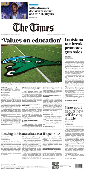 Cover of The Times (Shreveport)