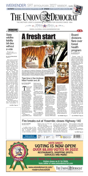 Cover of The Union Democrat