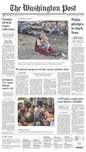 Cover of The Washington Post