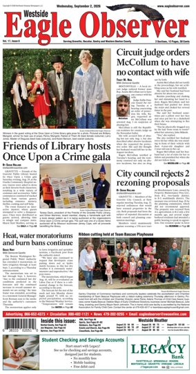 Cover of Westside Eagle-Observer