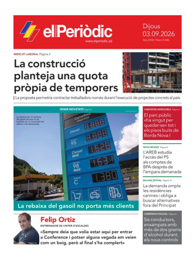 Cover of El Periodic D'Andorra