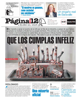 Cover of Pagina 12