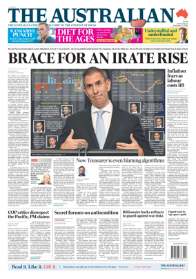 Cover of The Australian