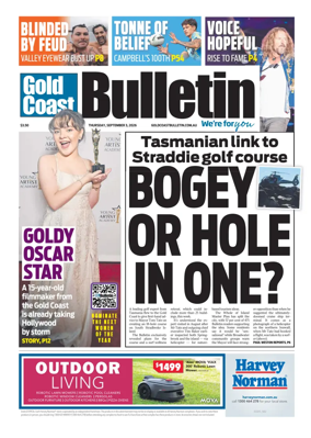 Cover of The Gold Coast Bulletin