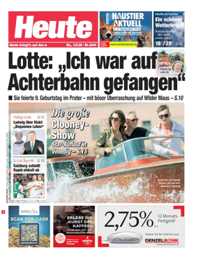 Cover of Heute - Wien Ausgabe